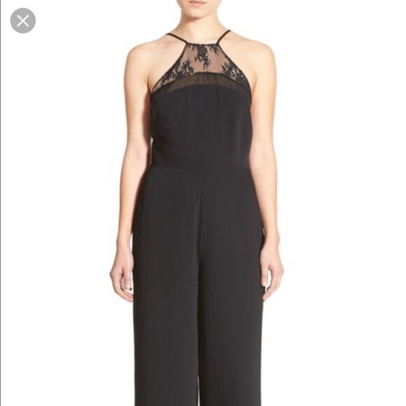 Lovers + Friends Pants - NWT Lovers + Friends Black Wide Leg Jumpsuit